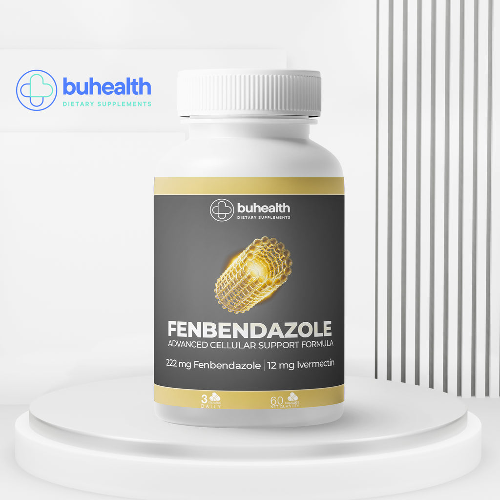 Fenbendazole (222mg) & Ivermectin (12mg) – 60 Capsules