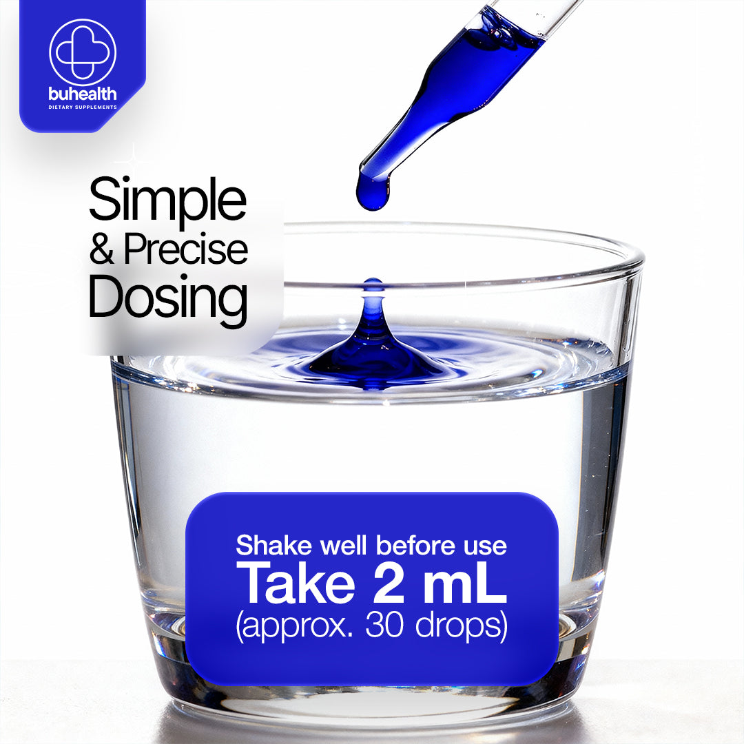 🧴 BUHEALTH Methylene Blue USP Grade 2% – 60ml (2 Fl. Oz)