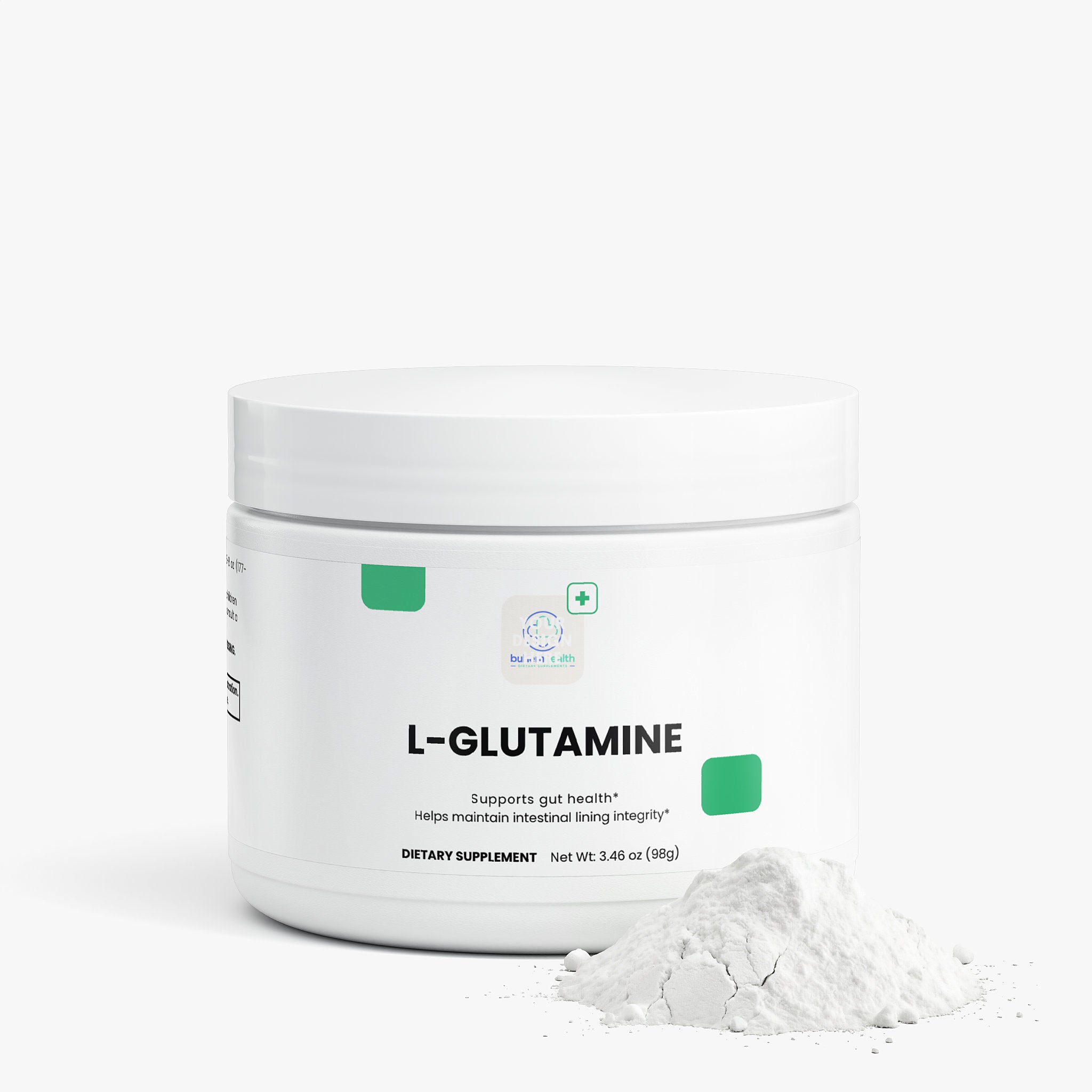 Buhem Health L-Glutamine Powder – Pure Amino Acid Supplement