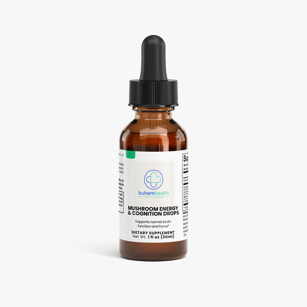 Buhem Health Mushroom Energy & Cognition Drops