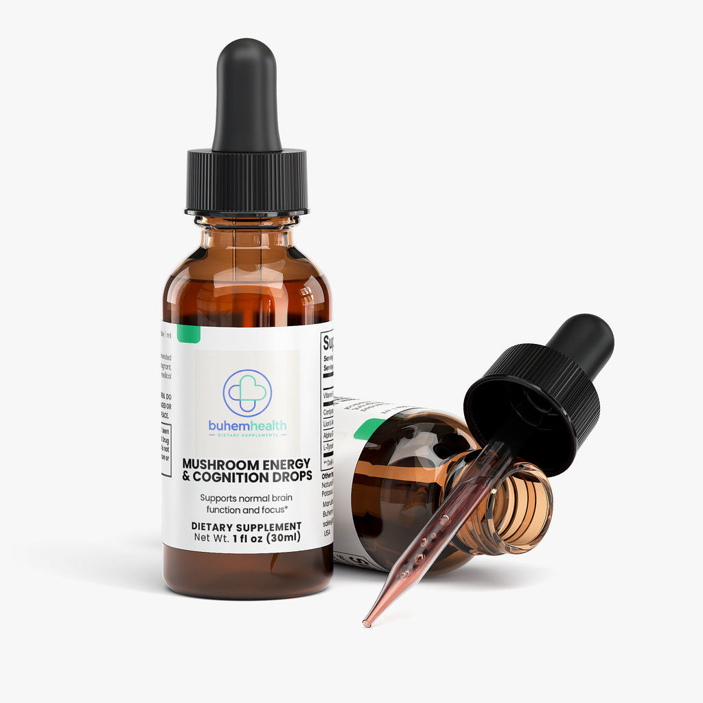 Buhem Health Mushroom Energy & Cognition Drops