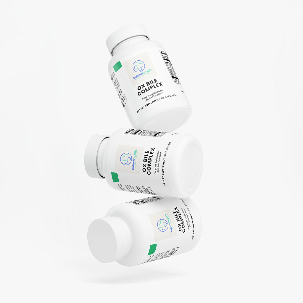 Buhem Health Ox Bile Complex – Digestive Support Supplement with 40% Cholic Acid for Fat Digestion & Nutrient Absorption