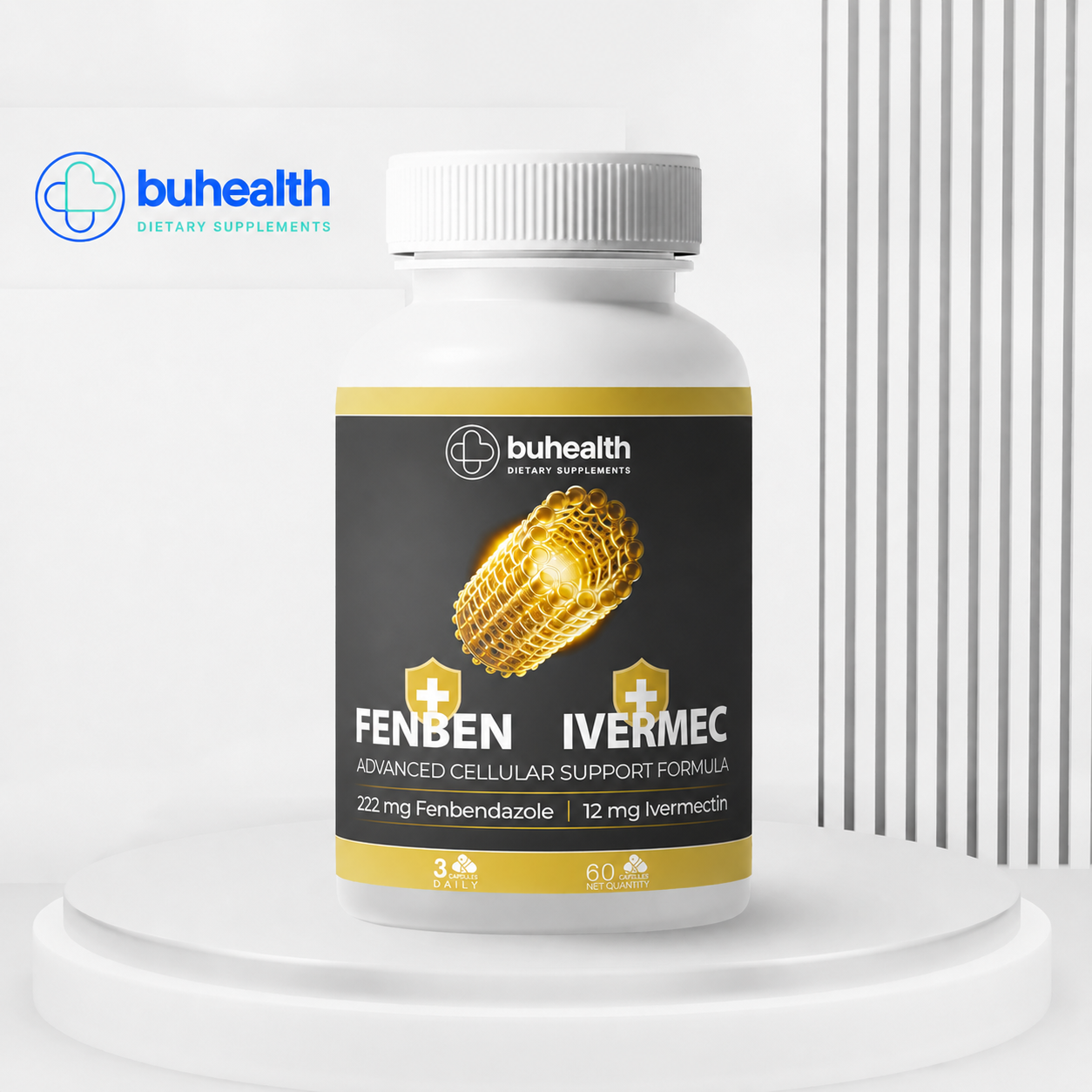 BuHealth BuhFen Supplement – Gluten Free, Proudly USA Company
