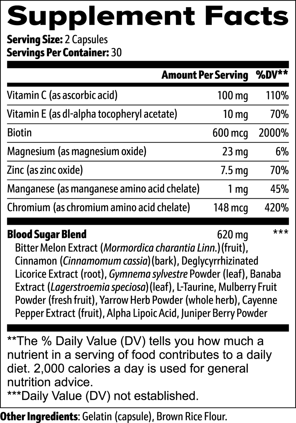 Buhem Health Blood Sugar Support