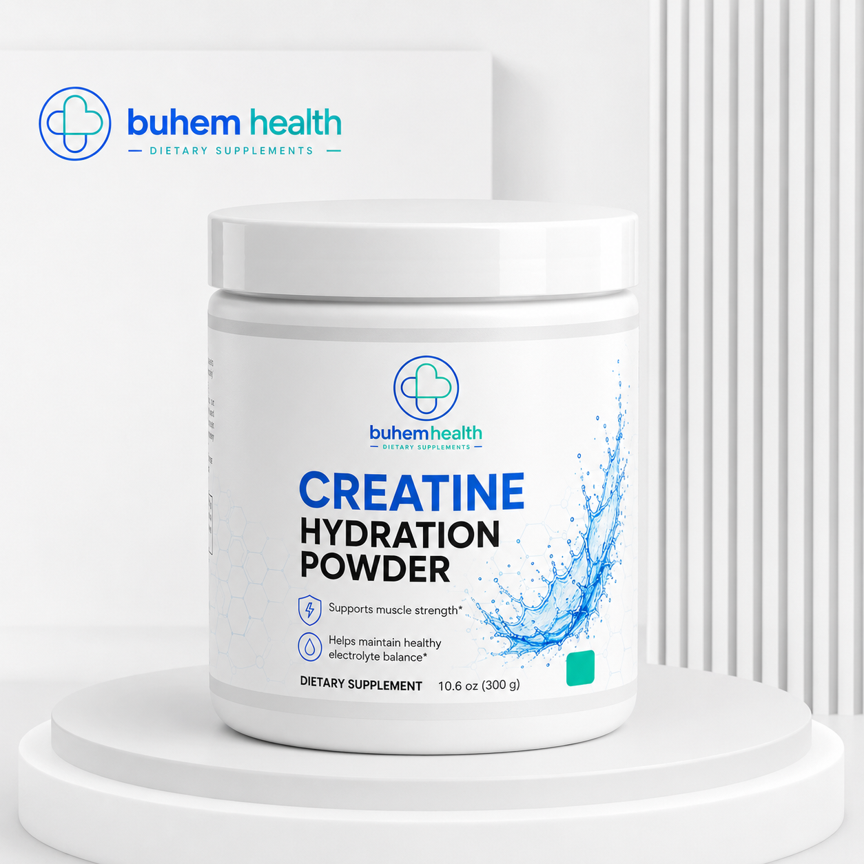 Buhem Health Creatine Hydration Powder